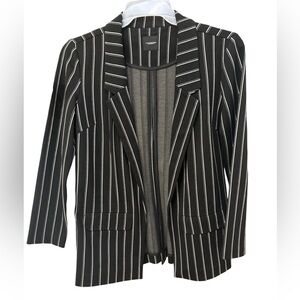 Liverpool Black and White Pinstriped Blazer